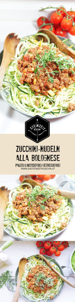 Zucchininudeln alla Bolognese, Zoodles, Low carb, frei von Kohlenhydraten, schnelles Mittagessen, gesundes Essen, gesundes Rezept, Paleo, AIP, ohne Getreide, glutenfrei, laktosefrei, ideal zum Abnehmen, real food, kalorienarm, Abendessen mit wenig Kalorien, kohlenhydratfreies Essen, ohne Kohlenhydrate